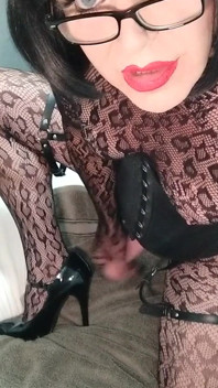 Trans Cat Girl Masturbates