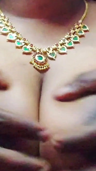 Aunty Seduced Her Boyfriend with Her Boobs