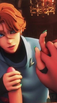 Sypha Belnades Gives You a Handjob While Holding Your Hand