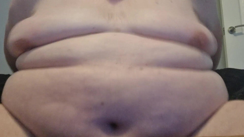 Big man: Bouncing boobs