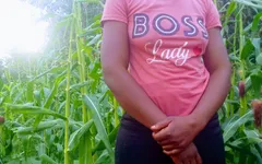 Enjoying in My Home Field