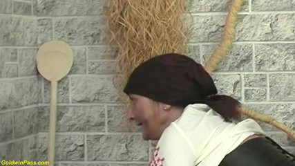 Goldwin pass: Hairy ugly 92 years old mature rough doggystyle fucked by her...