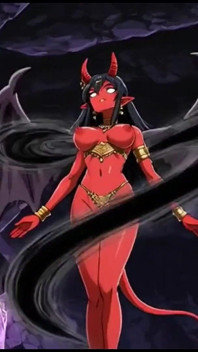 Movie, Demon Magic Purple Cave Queen Movie, Ai Animation