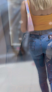 Wetting in Shopping Mall Pee and Mouth Piss