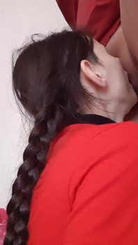 내 선생님이 나를 유혹하고 내 입에 그녀의 보지를 따먹게 만들었어