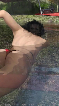 Erotica: Trzy gorące seksowne cipki i jeden kutas nad rzeką - odcinek 10