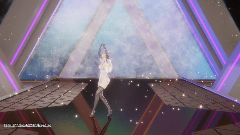 3D-Hentai Games: [mmd] ive - love dive ahri seraphine seksi kpop dansı