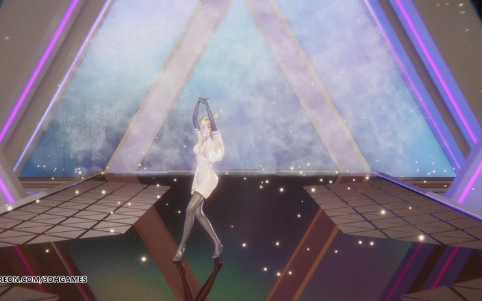 3D-Hentai Games: [mmd] Ive - love dive Ahri Seraphine sexy danza kpop