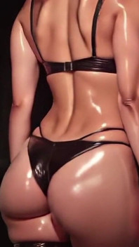 Perfekt kropp retas! Latex underkläder