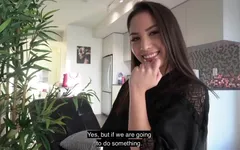 Delivery Guy Delivered Pizza and Ended up with His Dick in My Mouth