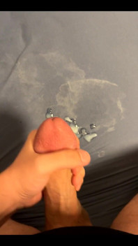 Cuming on My Bed Sheets