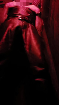 I Show You My Leather Bulge in the Corner of the Darkroom, and Then Pull Out My Hard Cock for You