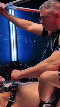 Intense Muscle God and Rock Width Scene 3