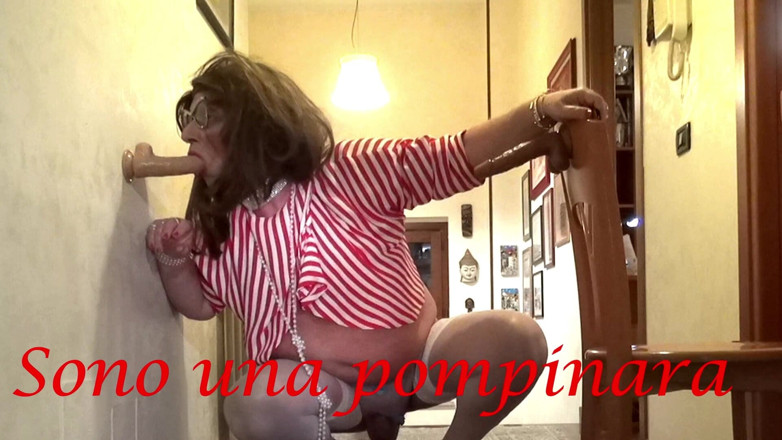 gio calda: Crossdresser Cocksucker