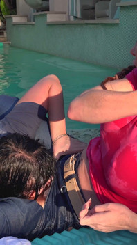 Sophia Locke & Aleska Mink - Intense Girl Girl Wet Jeans Catfight