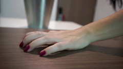 Santalatina: Гаряча колумбійська мамка грає сама з собою