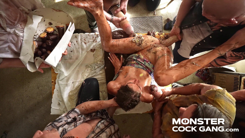 MonsterCockGang: Monster Cock Gang 7.4: Stuffed, Soaked, Saturated - Her Anal Gangbang Fantasy