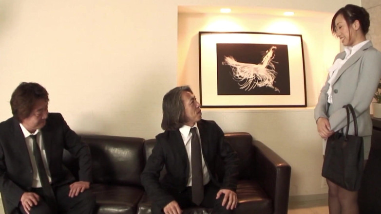 JAPAN IN LOVE: Work Asian Sex Scene-3 busty Japanese in Office Suit Fucking...