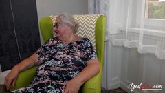 Old Nanny: AGEDLOVE - Grey haired grandma recreating porn scenes with lover
