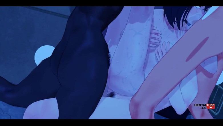 HentaiTubes: Dandadan Hentai - Momo Ayase knullas av 5 mens handjob, dubbel penetration...