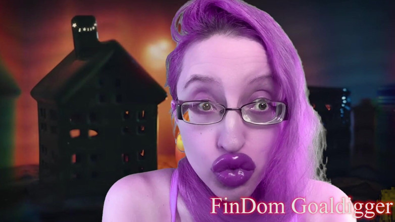FinDom Goaldigger: Whore huge lips girl transformation