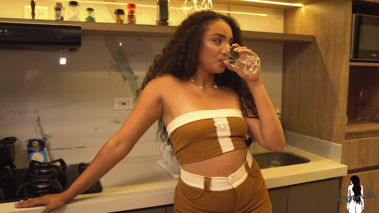 Andromeda Hot: I Get Stuck on the Kitchen so My Stepmom Can...