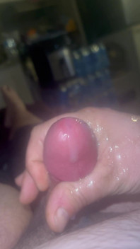 Jacking off My Six Inch Cock