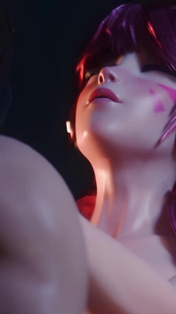 Horny D.va Fucks in the Washroom - Overwatch 3D Animation