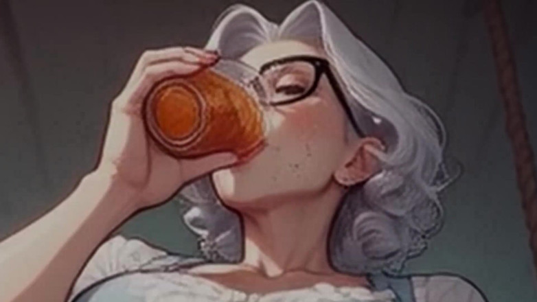 Aiwaifuloops: Waifu Öğretmeni Olgun Bakış Açısı - Günçiçeği Elbiseli Tezgah Yakın Çekim Taze Ve...
