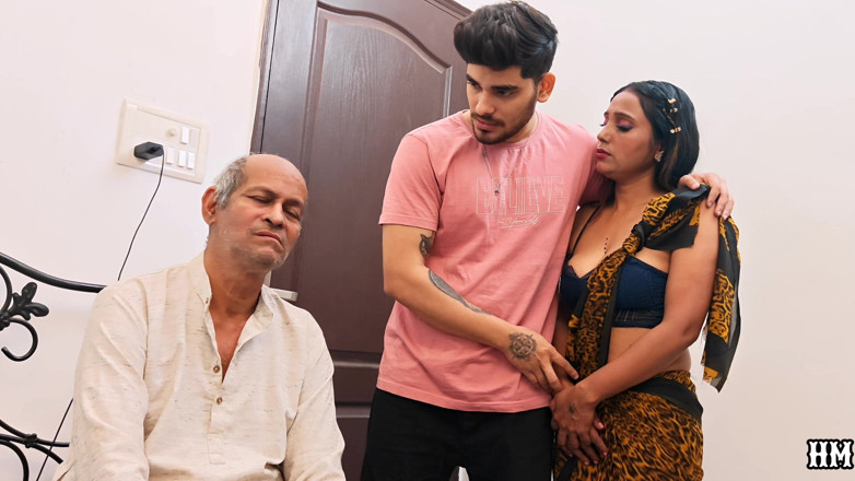 Hotmaster: Indyjski Desi Bollywood ojczym ojczym, pasierb przyrodnia siostra Hardcore sex...