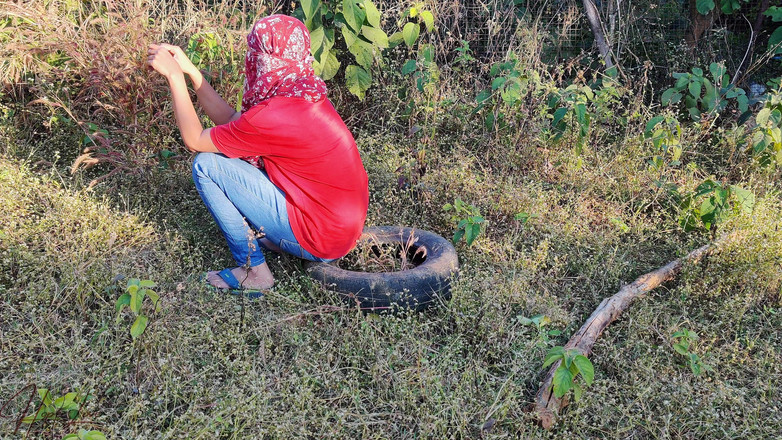 Hope Love: Murid pantat bahenol ini dientot gaya doggy sambil berdiri di...