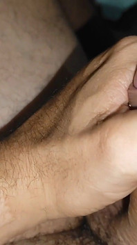 Stepdaddy Masturbating His Glans Intensely!!!