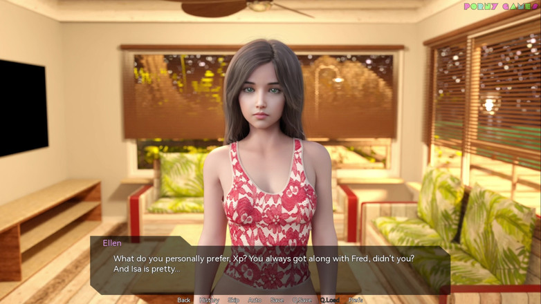 Porny Games: Tk8000의 허니문 아일랜드 - 발정난 의붓여동생과 열대성에서 혼자 1