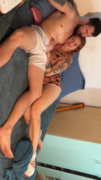 Foot Banded Didn't Stop Her From Sucking My Cock