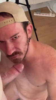 Bottom Takes a Thick 8-inch Dick