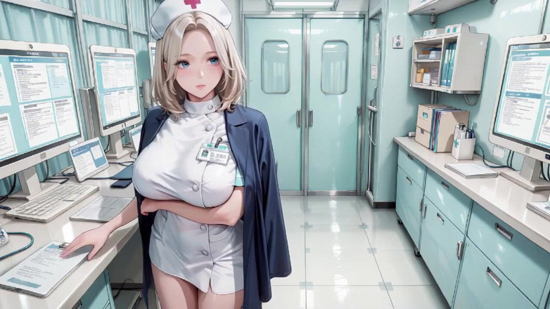 Tay Swift X: Jururawat blonde! Detik-detik persendirian di Koridor Hospital, Rahsia Di bawah...