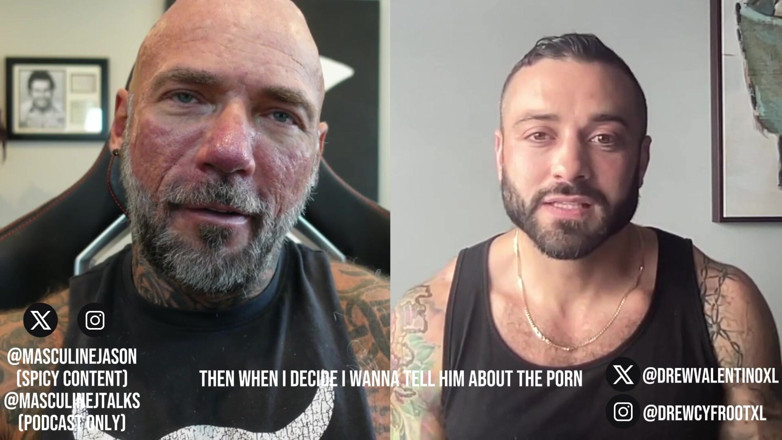 Raw and Uncensored with Masculine Jason: Porn Star confessions - Drew Valentino (ตอนที่ 208)