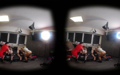 Jasmine Dlight & Fist Dude & Adelina Noir & Mistress Luciana - Extreme Deep Fisting Glove Orgy Vr180