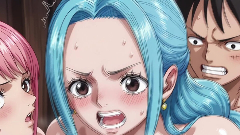 Prznai: Vivi, Rebecca e Luffy (op)