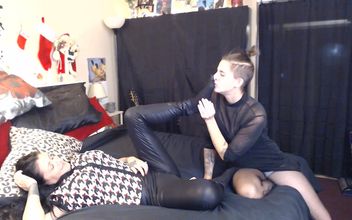 Smelling Messaging Worshipping Annas Feet Nylon