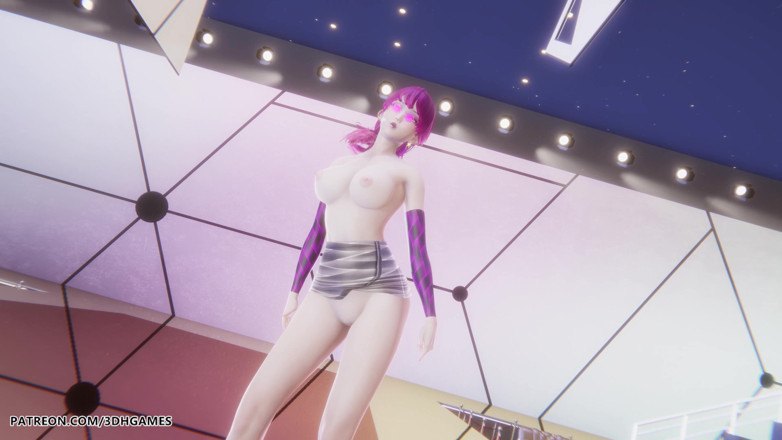 3D-Hentai Games: MMD Mamamoo - Starry Night Evelynn Sexy Striptease League of Legends...