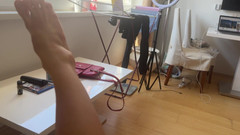Gina Gerson: Solo Oily Feet POV