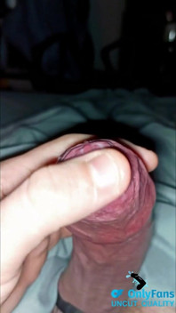Cum Play with Phimosis Tight Foreskin