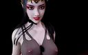 Soi Hentai: Královna Medusa svádí svého muže - Hentai 3D necenzurováno V310
