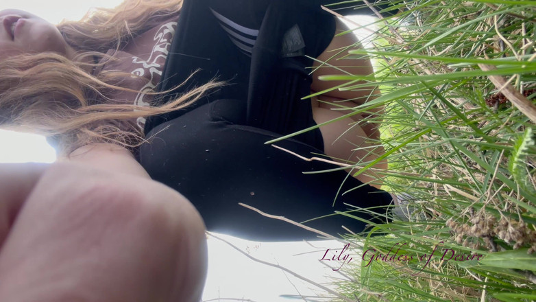 Lily, Goddess of Desire: Outdoor Pissing Compilation