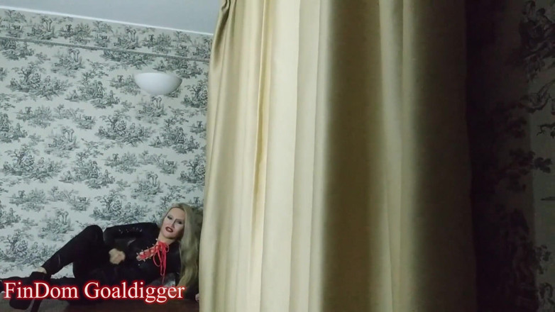 FinDom Goaldigger: Pajeando entrenamiento de perro humano