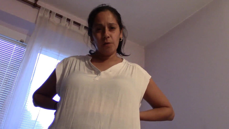 Randy and Deria: Nanny helps a young man cum