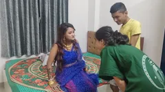 Two Girls Seduced a Young Boy and That Boy Fucked a Girl