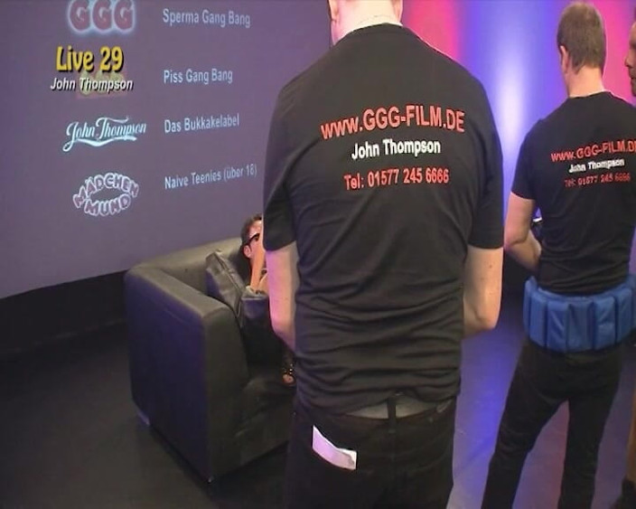 GGG John Thompson OLD STYLE: Hot Ggg Bukkake Sluts Suck Cocks and Get Facialized