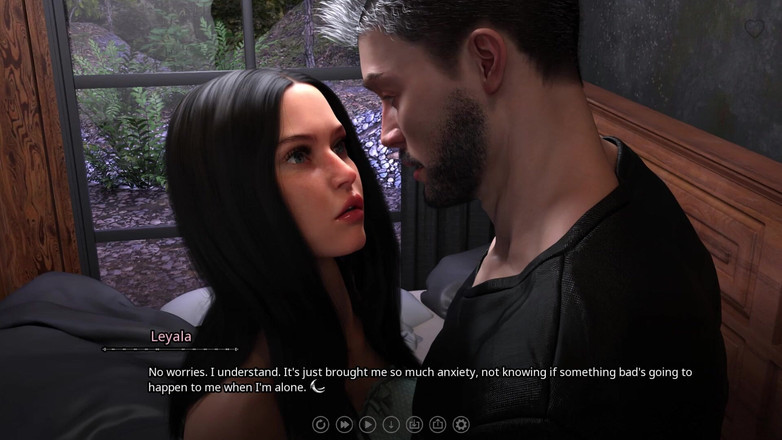 LustSaga: Seven Realms 6 - Atlas a Leyala sdílejí hluboký, intimní rozhovor v...